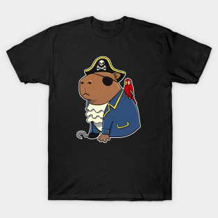 Capybara Pirate Costume T-Shirt